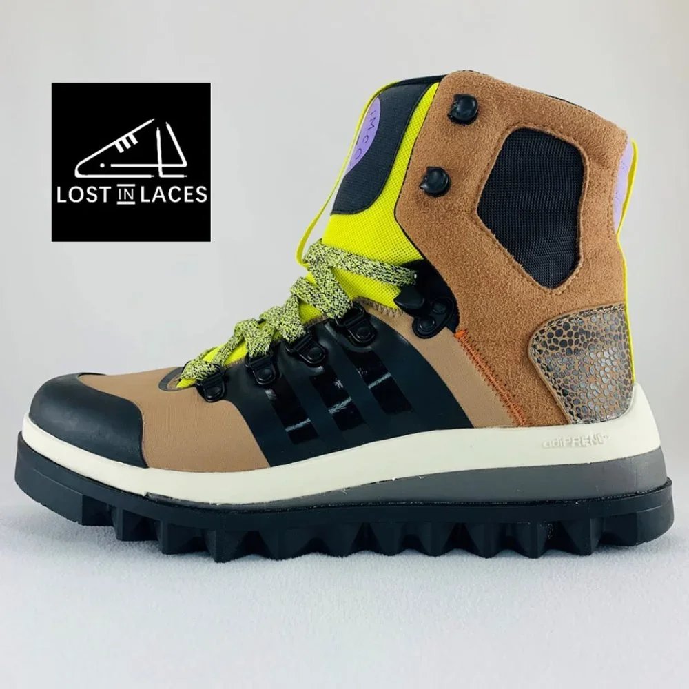 Adidas Stella McCartney Eulampis Boots Brown Black (Women's Sizes) New Boots